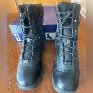 Bates Men's 'Tactical Support' boots- 8" height with zipper men's sz 14m